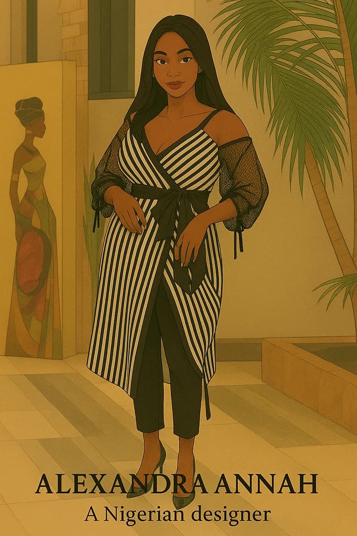 Alexandra Annah, a Nigerian designer