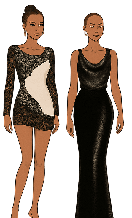 Left Fashion Illustration