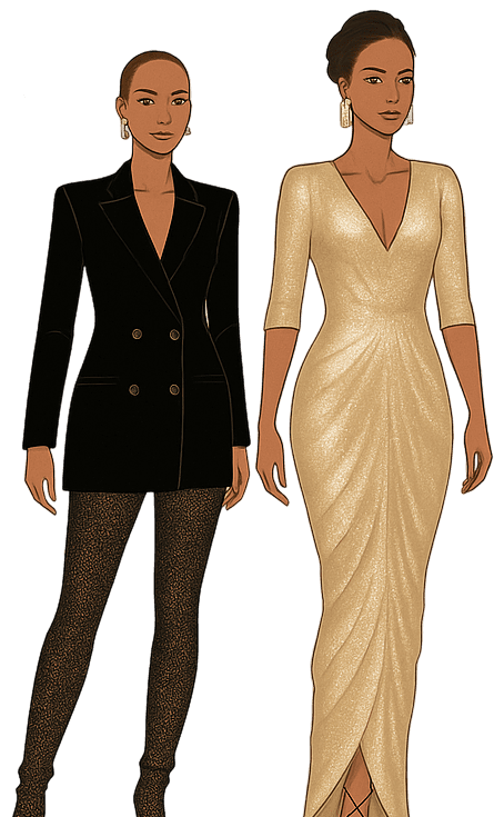 Right Fashion Illustration
